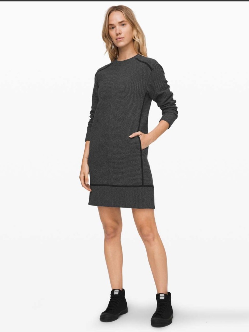 Lululemon On Repeat Dress in BLACK